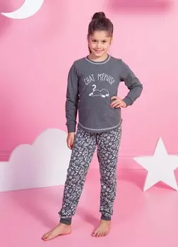 Детская пижама DREAM Цвет: Черный (13-14 лет)