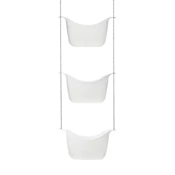 Органайзер для душа Bask цвет: белый (30х95х12 см)