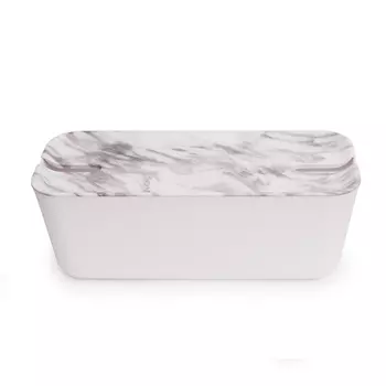 Органайзер для проводов Hideaway большой цвет: белый, серый (45х17х18 см)