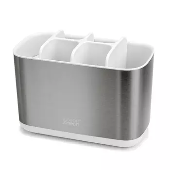 Органайзер для зубных щеток EasyStore Steel цвет: стальной (18х13х10 см)