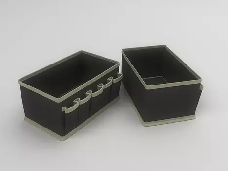 Кофр для аксессуаров Классик Цвет: Черный (12х15х25 см)