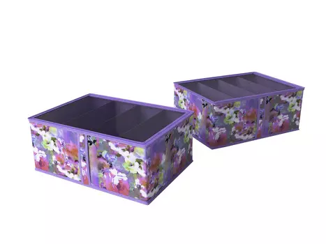 Короб для обуви Акварель (20х34х48 см)