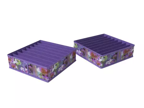 Чехол для галстуков и ремней Акварель (10х35х35 см)