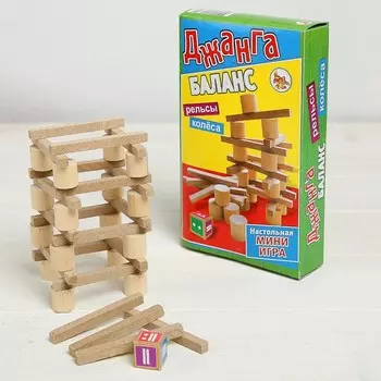Падающая башня Баланс (18х11х14 см)