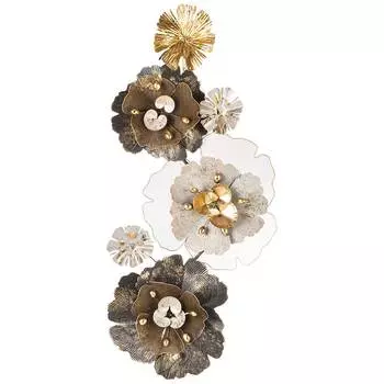 Панно Цветочная симфония (117х58х8 см)