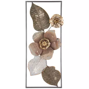 Панно Цветочная симфония (25х61х4 см)