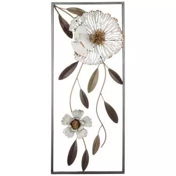 Панно Цветочная симфония (25х61х4 см)