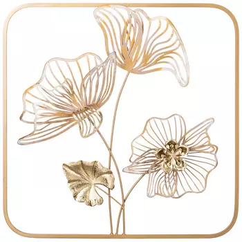 Панно Цветочная симфония (50х50х6 см)