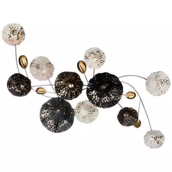 Панно Цветочная симфония (69х38х5 см)