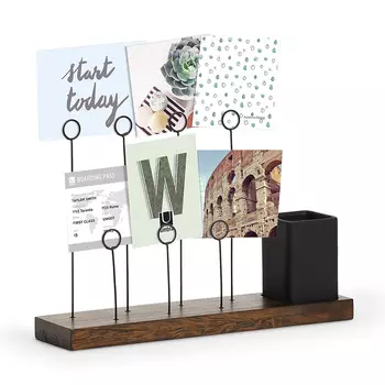 Панно для фотографий GALA цвет: состаренный орех (31х21х8 см)