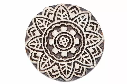 Штамп-печать Круг (3х5 см)