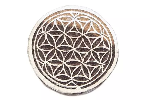 Штамп-печать Круг (3х5 см)