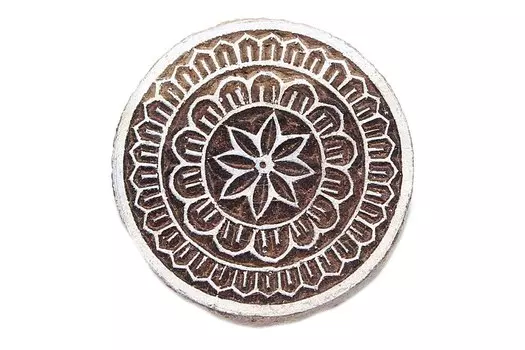 Штамп-печать Круг (3х5 см)