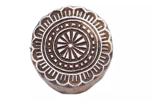 Штамп-печать Круг (2х6 см)