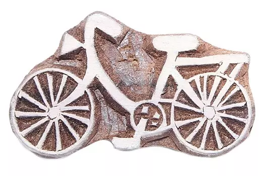 Штамп-печать Велосипед (3х3х5 см)