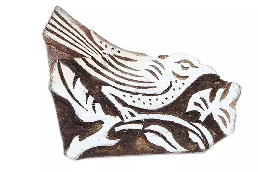 Штамп-печать Птица (2х3х7 см)