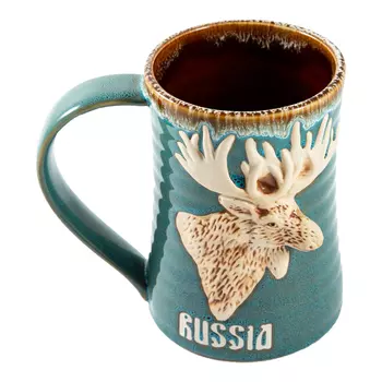 Пивная кружка Сибирь (15 см)