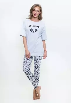 Пижама Abbey Цвет: Серый Меланж (M)