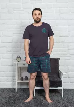 Пижама Aimee Цвет: Графитовый (M)