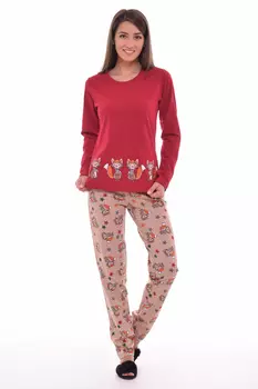 Пижама Ashleigh Цвет: Бордовый (52)