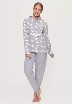 Пижама Charm Цвет: Серый Меланж (S)