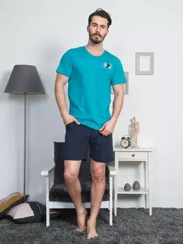 Пижама Chelsea Цвет: Малахитовый (M)