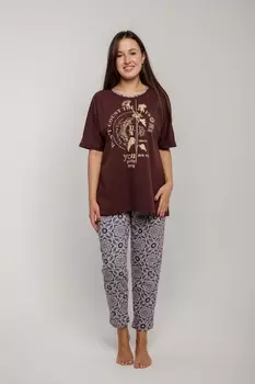 Пижама Chloe Цвет: Коричневый (48)