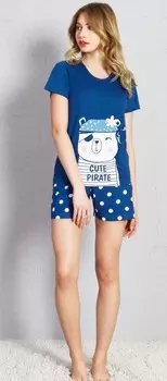 Пижама Granna Цвет: Темно-Синий (50-52)