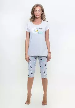 Пижама Helena Цвет: Серый Меланж (L)