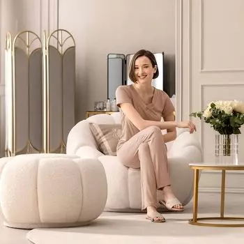 Пижама Ингелла цвет: розово-бежевый (48)