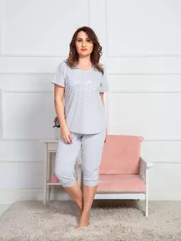 Пижама Janini Цвет: Серый (52-54)