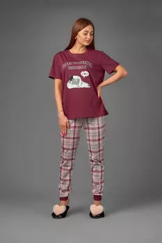 Пижама Jareb Цвет: Бордовый (52)