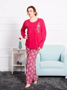 Пижама Kierra Цвет: Брусничный (xxL)