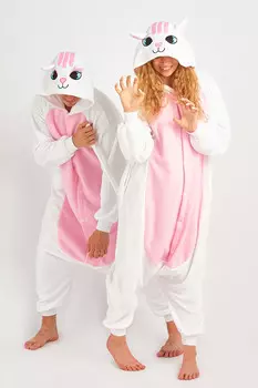 Пижама-кигуруми Белая Кошечка (S)