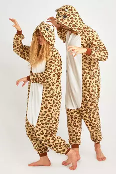 Пижама-кигуруми Леопард (L)
