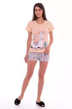 Пижама Lore Цвет: Персиковый (42)