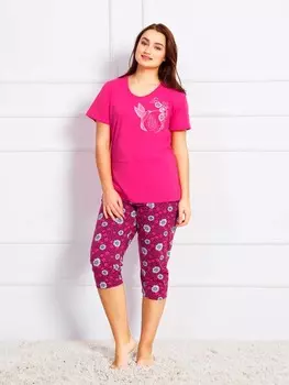Пижама Monte Цвет: Малиновый (52-54)