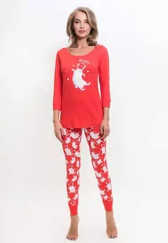 Пижама Novu Цвет: Вишневый (S)