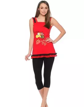 Пижама Paula Цвет: Красный (42)