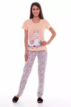 Пижама Rokkoko Цвет: Персиковый (52)