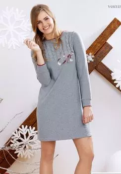 Платье Elfa Цвет: Серый (40)