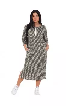 Платье Фрида цвет: хаки (54)