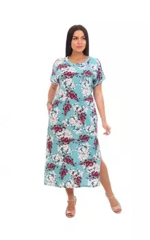 Платье Гликерия цвет: ментоловый (48)