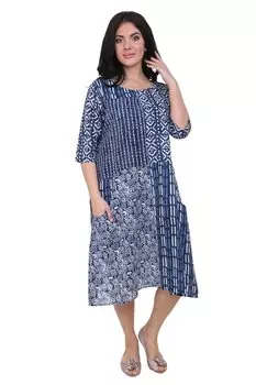 Платье Jesca Цвет: Синий, Белый (56)