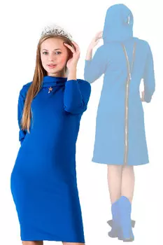 Платье Juanita Цвет: Васильковый (46)