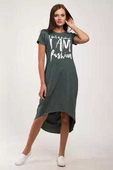 Платье Leda Цвет: Бледно-Зеленый (52)