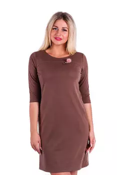 Платье Lou Цвет: Какао (56)