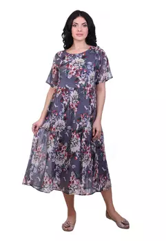 Платье Merv Цвет: Серый, Мультиколор (50)