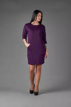 Платье Nydia Цвет: Баклажановый (46)