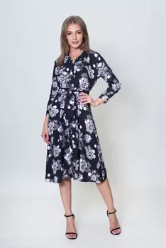 Платье Rezzato Цвет: Черный (48-50)